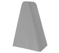 Bâche pour échelle de piscine extérieure, 210D très résistante à l'eau et à la poussière pour échelle de piscine hors sol avec boucle coupe-vent et cordon de serrage (gris)