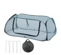 Bâche pour lits de jardin surélevés | Barrière en maille, 114,3 x 49,8 x 45,0 cm, housse de serre surélevée, pour protection extérieure de légumes, fleurs et tomates