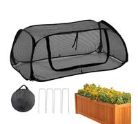 Bâche pour lits de jardin surélevés | Maille respirante | 114,3 x 49,8 x 45,0 cm | Housse de jardin pour extérieur pour légumes, fleurs, culture de tomates et protection des semis