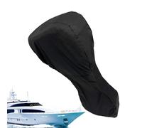 Bâche pour moteur de bateau 210D - Convient pour puissance 15-100, imperméable, anti-décoloration, protection de peinture contre le soleil, la pluie et la poussière pour pontons et pontons