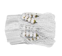 Bâche pour panneau de porte - Élégant drapé pour rideau d'intimité, sur le duel, rideaux en fil avec motif rose pour fenêtre, couloir, entrée, armoire, cam