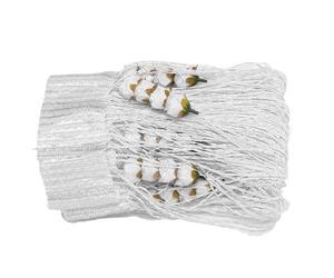 Bâche pour panneau de porte - Élégant drapé pour rideau d'intimité, sur le duel, rideaux en fil avec motif rose pour fenêtre, couloir, entrée, armoire, cam