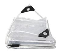 Bache pour pergola transparente 2x3m - Bâche PVC imperméable - Protection serre poulailler piscine avec oeillets