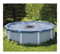 Bâche pour piscine ronde 140g/m2 Bâche Ø 6,20 m pour piscine Ø 5,40m