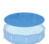 Bâche pour Piscine Ronde Légère Anti-Poussière