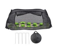 Bâche pour Plate-Bande surélevée - Filet en Maille Respirante - Dimensions : 114 x 50 x 45 cm - pour Le Jardinage en Plein air, la récolte des légumes, la récolte des tomates, Les, la Protection