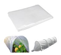 Bache pour Serre 3x2M Bache Plastique Transparente, Imperméable Film Polyéthylène Résistant à la Déchirure, Réutilisable Film de Serre Tunnel pour Couvrir Les Jardin, Légumes und Tomate