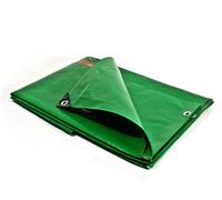 Bâche pro 250 g/m² TECPLAST - vert - 8 x 12 m - BA2508X12 Vert G