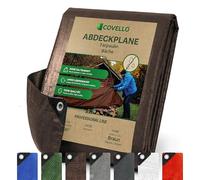 Bâche Professional Line 180g/m² | Bâche de Protection extérieure 4m x 2m | Bâches en polyéthylène avec œillets | Anti-déchirure et Protection UV | Bâches Multiusage I Large Choix de Tailles