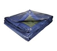 Bâche professionnelle 120g/m2 10 x 15 Bleu