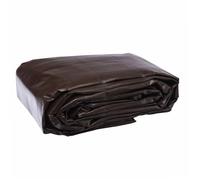 Bâche professionnelle marron 350g/m2 WERKA PRO 6 x 10 m