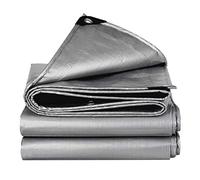 Bâche Protectrice Extérieure Réfléchissante Argentée, Bâche En Plastique épaissie De Protection Contre La Pluie Et Le Soleil De Camion Résistant à L'usure Et à La Déchirure(Size:3 * 6m)