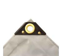 Bâche PVC 650g/m² 4x5m Grise Étanche