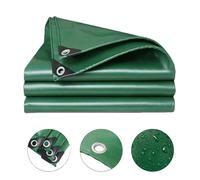 Bâche PVC, imperméable 400g/m², disponible en différentes tailles, vert-c 3x4m