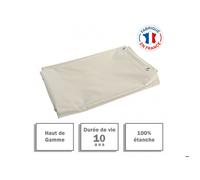 Tecplast Toile Pergola Ivoire 2x3 m XP640PR - Garantie 10 Ans - Bâche Pergola ou Tonnelle étanche en PVC - Made in France