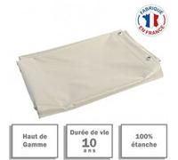 Bâche PVC Pergola 680 Gr/M² TECPLAST Ivoire 2 x 3 m - PR1313