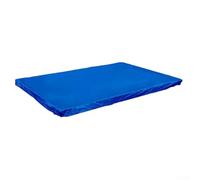 Bâche rectangulaire en polyéthylène robuste, coupe-vent, imperméable et anti-débris pour piscines hors sol, 195 x 145 cm (265 x 170 x 20 cm)