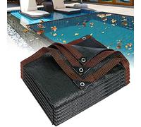 Bâche rectangulaire pour piscine - 6 x 8 m - Filet anti-débris pour piscines creusées - Pour garder les feuilles à l'extérieur - Nettoyage facile - Accessoire de protection durable pour piscine