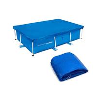 Bâche Rectangulaire pour Piscine Encadrée, Bâches de Protection pour Piscines Hors Sol, Couverture de Piscine (300 * 200CM/9.84 * 6.56FT)