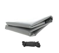 Bâche remorque Feu Vert B1.51 - 151 x 106 x 10 cm - PVC 640g/m² étanche & renforcé - Gris - Fabrication française