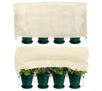 Bâche résistante au gel offrant un bouclier contre les températures glaciales et les dommages causés par le gel, fabriquée avec du tissu pour une utilisation en extérieur (139,7 x 71,1 x 45,7 cm)