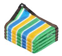 Bâche robuste en maille d'ombrage à 99 % pour serre, terrasse, abri d'auto - Protection UV indéchirable pour maintenir la température vers le bas (8 x 13 m)