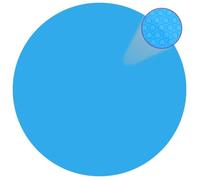 Bâche solaire à bulles pour piscine autoportante VIDAXL - PE 381 cm - Bleu