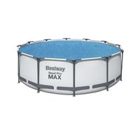Bestway Bâche solaire ronde pour piscine hors sol de 3,66 m et 3,96 m