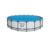 Bâche solaire - Bestway - Ronde - 549 cm - Bleu - Effet de serre