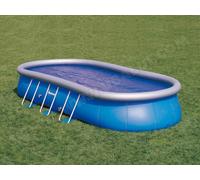 Bâche solaire ovale " Steel Pro " - 6.45 x 3.30 m