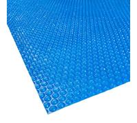 Bâche Solaire Piscine 2.2 x 3.1 m pour Chauffer l'eau Chauffage Solaire Couverture de Piscine Découpe Individuelle pour Piscines, Bleu