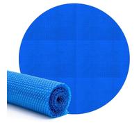 Bâche Solaire Piscine 297 x 297 cm Absorption de Chaleur Jour et Rétention Chaleur Nuit, Effet Chauffant Écologique, Chauffage pour Chauffer, Bâche à Bulles Rectangulaire, Bleu
