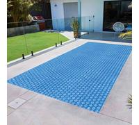 Bâche Solaire Piscine | Bâche À Bulles Solaire Rectangulaire pour Piscine | Réduire Le Taux D'évaporation De l'eau, Prévenir La Chute des Feuilles, Anti-poussière, pour De Plein Air