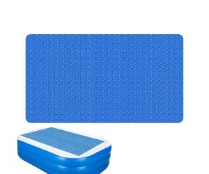 Bâche Solaire pour Piscine creusée - Chauffage Gonflable pour Piscine familiale | Couverture de sécurité avec Film résistant aux UV | Sécurité pour, Spa, étang d'hiver, pelouse, Jardin