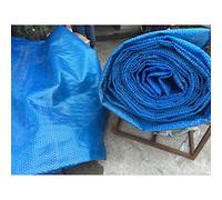 Bâche solaire pour piscine creusée et jacuzzi, couverture flottante avec film à bulles pour la rétention de la chaleur et les économies d'énergie dans les environnements résidentiels et commerciaux