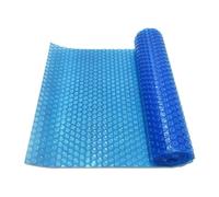 Bâche solaire pour piscine enterrée : couverture de rétention de chaleur résistante aux rayons UV | Bâche solaire rectangulaire pour piscines gonflables, piscines au sol et bien