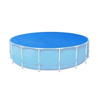 Bâche solaire pour piscine enterrée en PE de 1,8 m, 3,5 m et 3,5 m | Couverture imperméable de rétention de la chaleur | Couverture solaire résistante | Ronde pour piscine