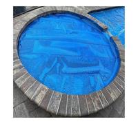 Bâche solaire pour piscine extérieure - Durable et facile à utiliser, parfaite pour les piscines de forme ronde