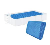Bâche solaire pour piscine hors sol 300 x 200 x 1 cm - Couverture thermique pour piscine hors sol - Couverture solaire pour le chauffage de l'eau et protéger votre piscine