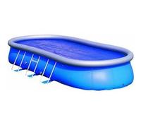 Bâche Solaire pour Piscine Hors-sol Détachable Bestway Fast Set Ovale 732x366 cm