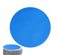 Bâche solaire pour piscine - Rond - Isolation thermique - Couverture en polyéthylène coupable - Avec bulles d'air - Empêche l'évaporation et la saleté - Pour jardin, piscine extérieure et été