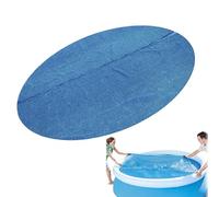 Bâche solaire pour piscines - Couverture thermique solaire pour chauffer les piscines de jardin, patio et aire de jeux, protection imperméable pour accessoires d'étang en été, usage domestique et