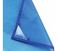 Bâche solaire rectangulaire pour piscine avec œillets, 400 µm d'épaisseur, film isolant, pour une installation facile, anti-poussière, imperméable, durable