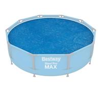 Bâche solaire ronde - TRIGANO - Bestway Fast Set - Ø 2,89 m (int.) - pour piscine Ø 305 cm - 150 g/m²