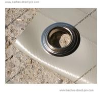 Bâche spécial couvreur PVC 680 g/m² 12X10.5 verte