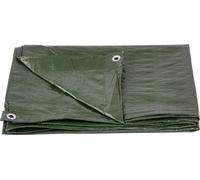 Bâche Tarpaulin Light 5x8 m, 65 g/m, bâche de couverture, vert, avec oeillets