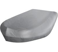 Bâche Taud Bateau Gonflables, 210D Oxford Portable Housse Durable Etanche Anti-déchirure Anti-UV Anti-Neige Couverture, pour pêche Kayak Canoë, Stockage Protection (Gris, 230 * 94 * 46cm)