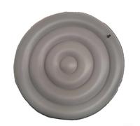Bâche thermique gonflable pour spa rond, en PVC robuste avec résistance aux UV, couverture de rétention de la chaleur économe en énergie pour baignoires de 145 cm et 165 cm (145 cm sans hauteur)