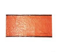 Bâche Thermique Réflective 90% Chaleur Corps Camping | Réfléchit 90% chaleur corporelle, maintient warmth, isolation thermique, froid , hiver(Orange 240*150cm)