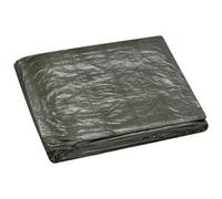 Bâche toile avec oeillets, 1,5 x 6 m, vert, 75 g